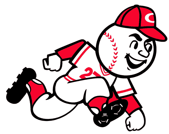 Cincinnati Reds 1972-1998 Alternate Logo vinyl decal